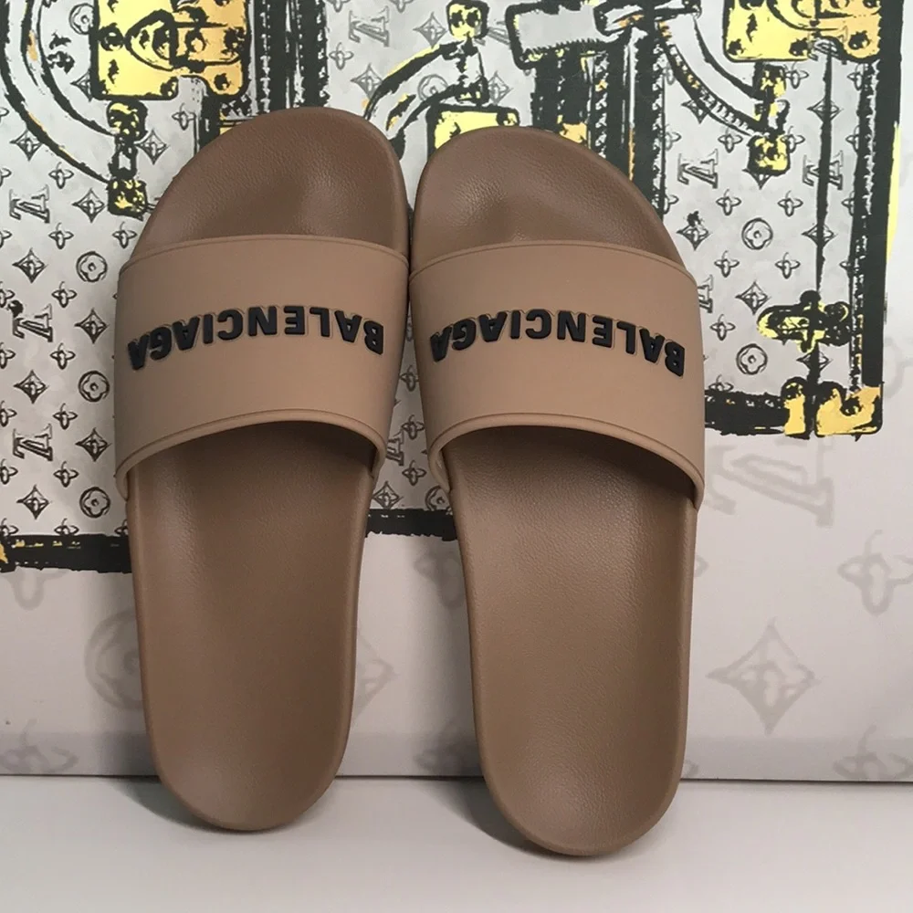 New Authentic Balenciaga Pool Slides | Effortless Style, Iconic Comfort - Picture 8 of 9